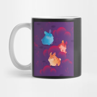 Chubby bunnies pattern Mug